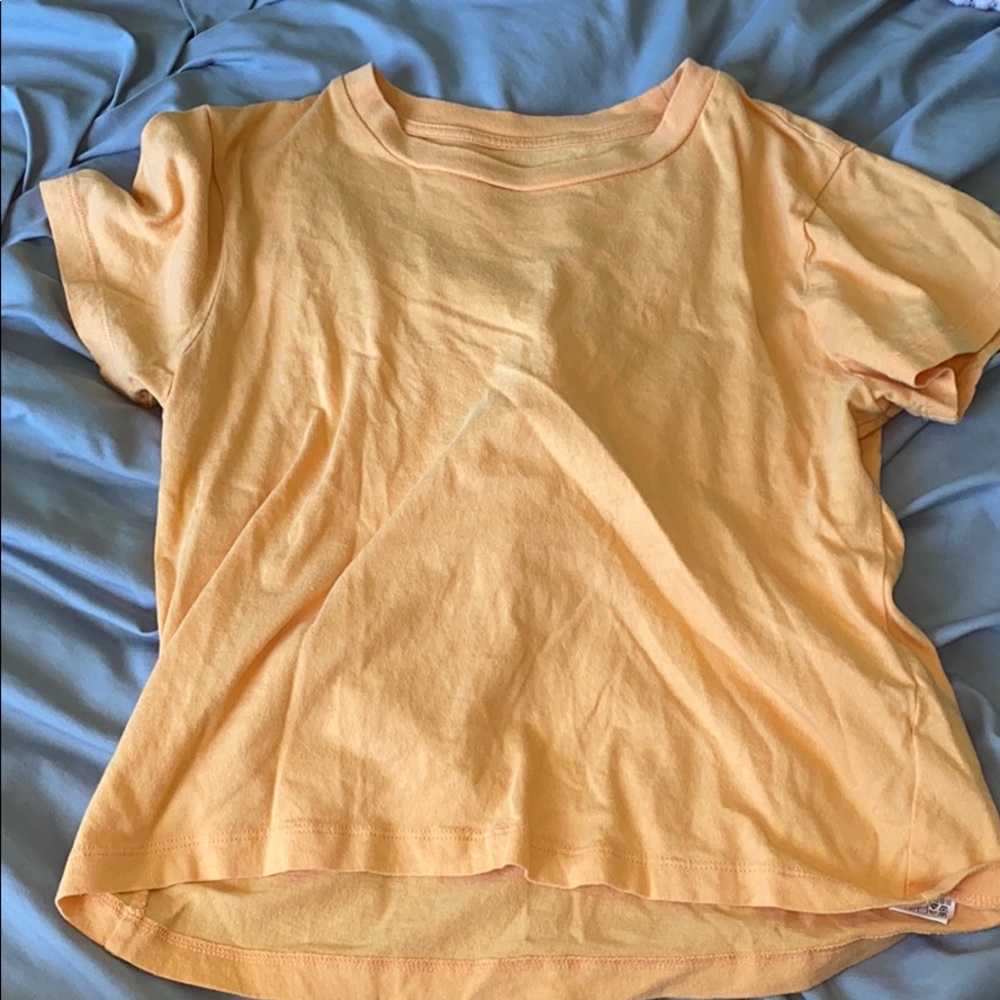Yellow shirt